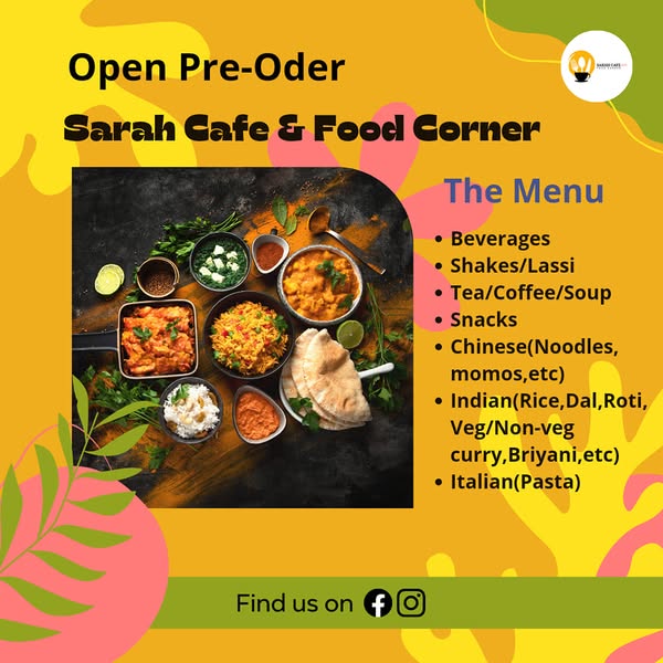 SARAH CAFE & FOOD CORNER BHANDRATOLI