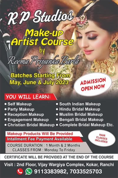Christian Bridal Makeup Expert | Ranchi