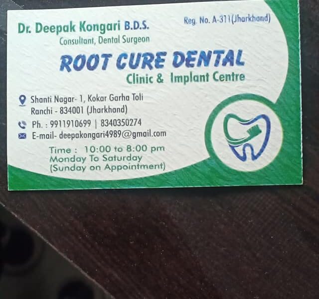 Root Cure Dental- deepak kongari